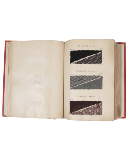 SANTA EULALIA Winter 1944/45 textile book