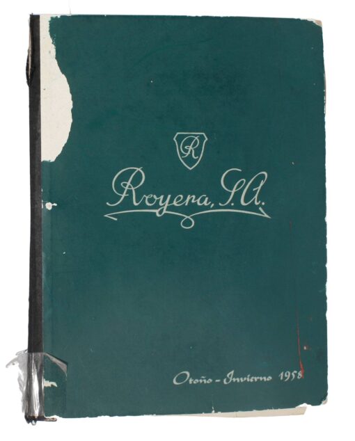 ROYERA S.A. Fall-Winter 1958 textile book