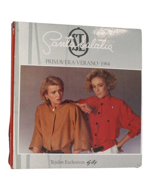 SANTA EULALIA Spring-Summer 1984 textile book