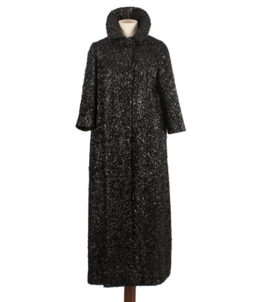 Wool coat with pajette '30s